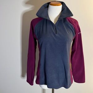 Columbia medium 1/2 zip sweater
